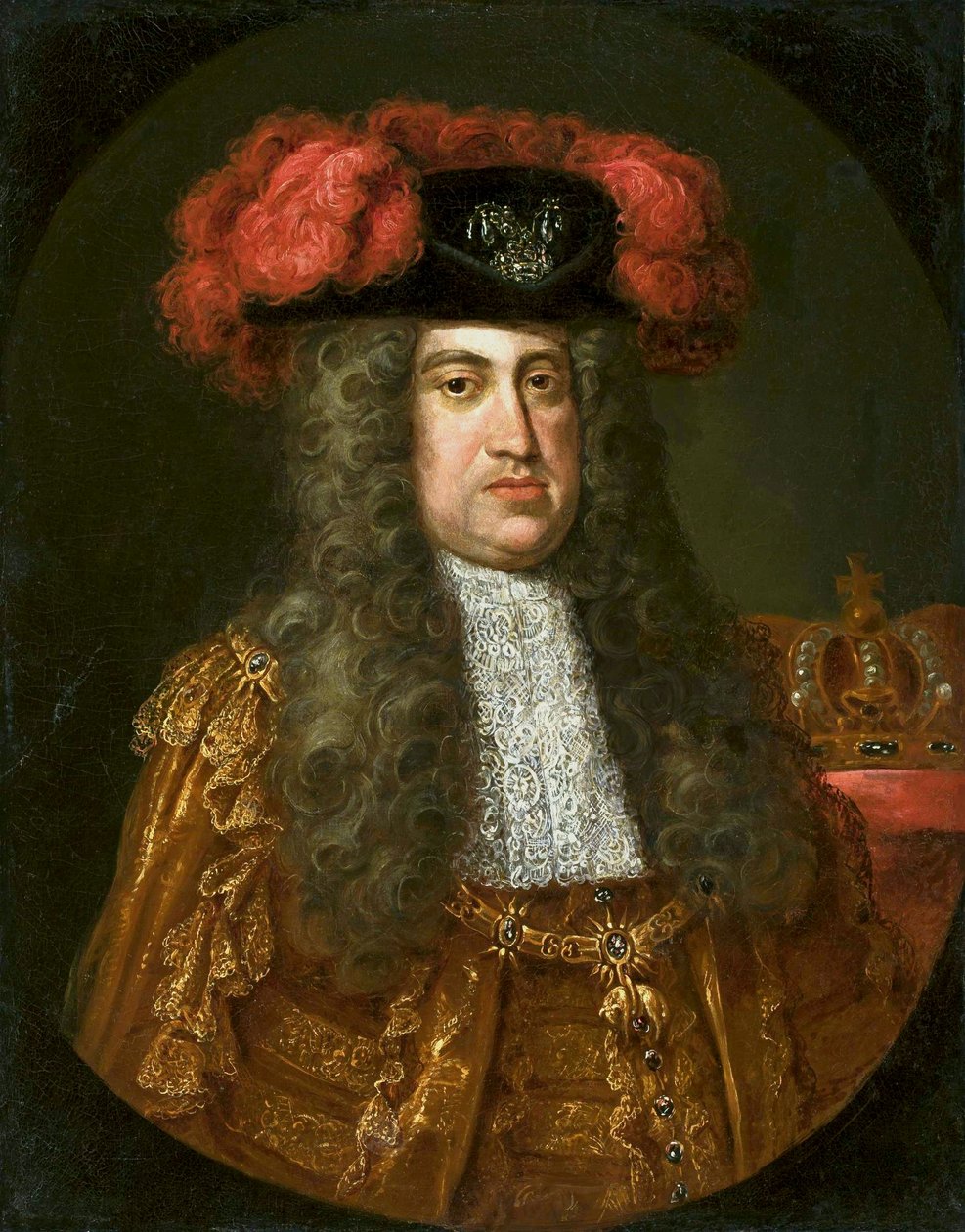Portrét císaře Karla VI. Habsburského (1685-1740) s Řádem zlatého rouna od Jan Kupecký