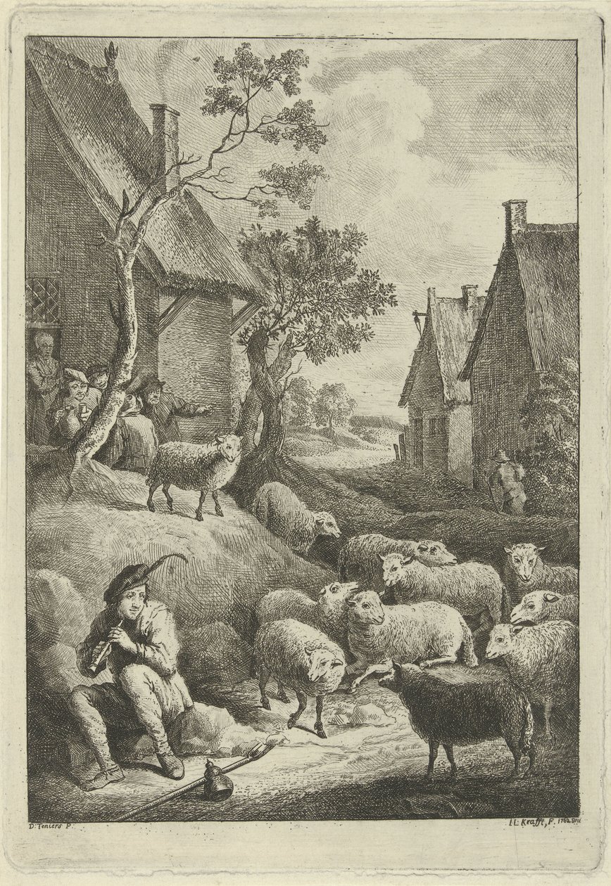 Pastýř od Jan Lauwryn Krafft (I)