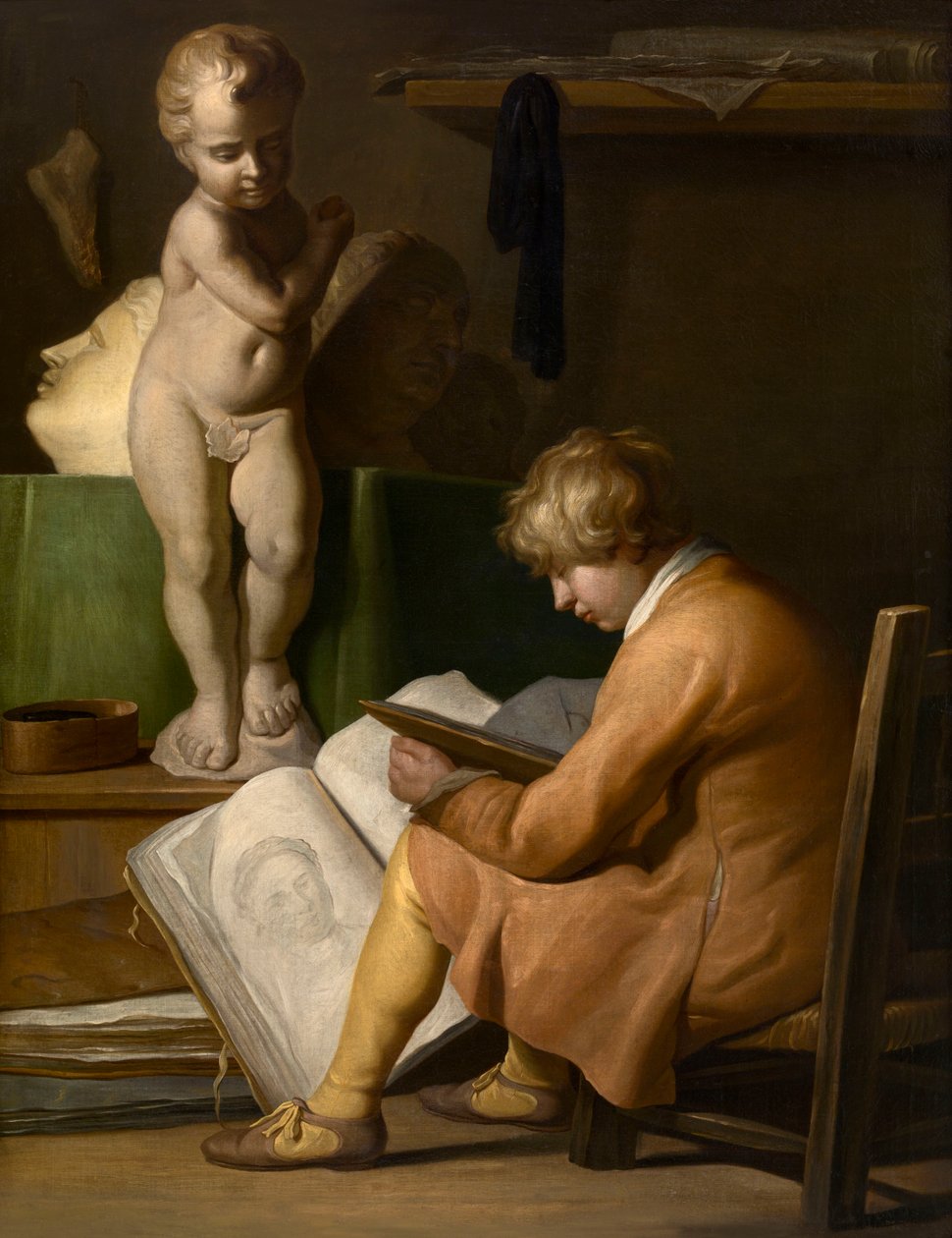 Mladý umělec od Jan Lievens