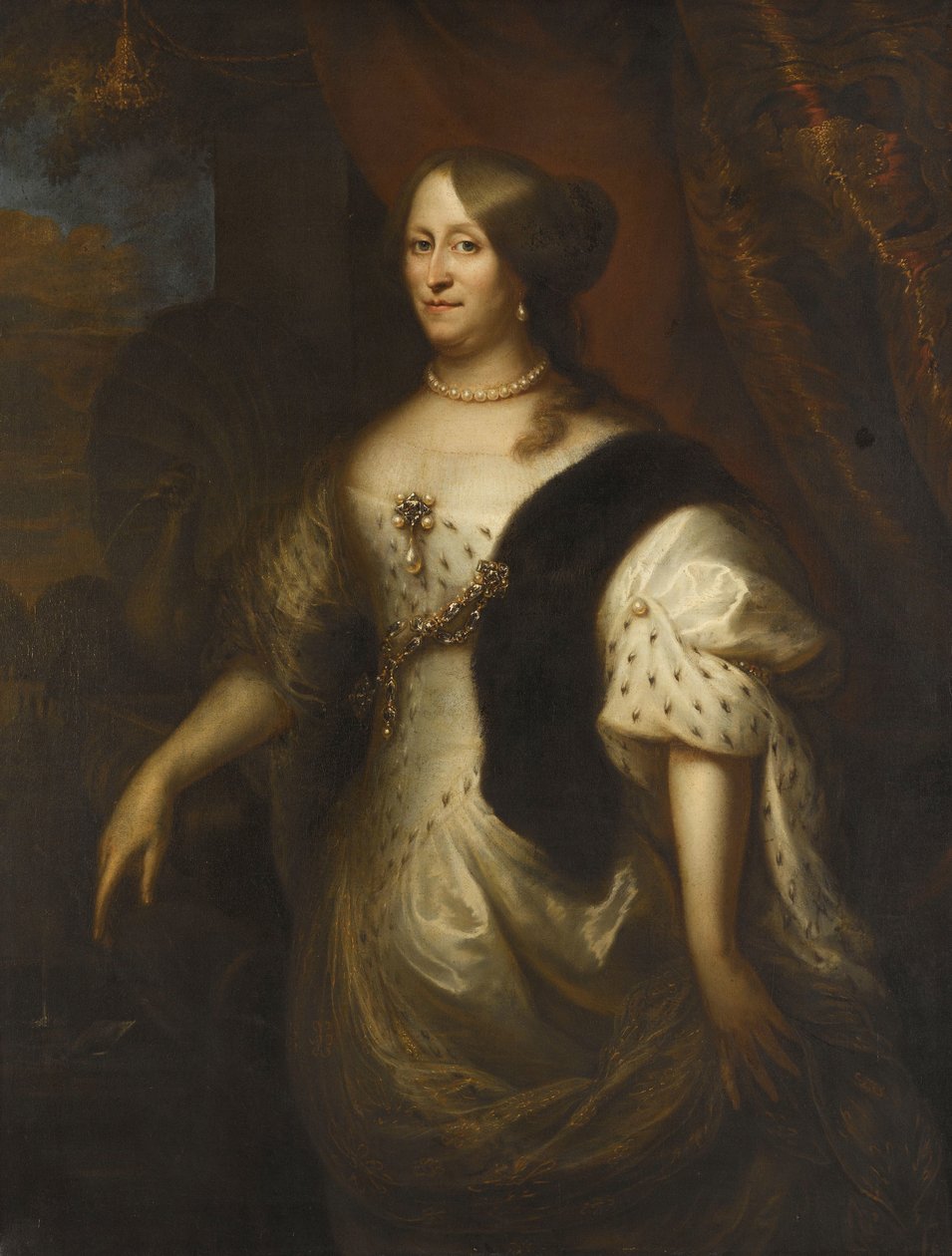 Cornelia Teding van Berkhout (1614-80), manželka Maerten Harpertsz Tromp od Jan Lievens
