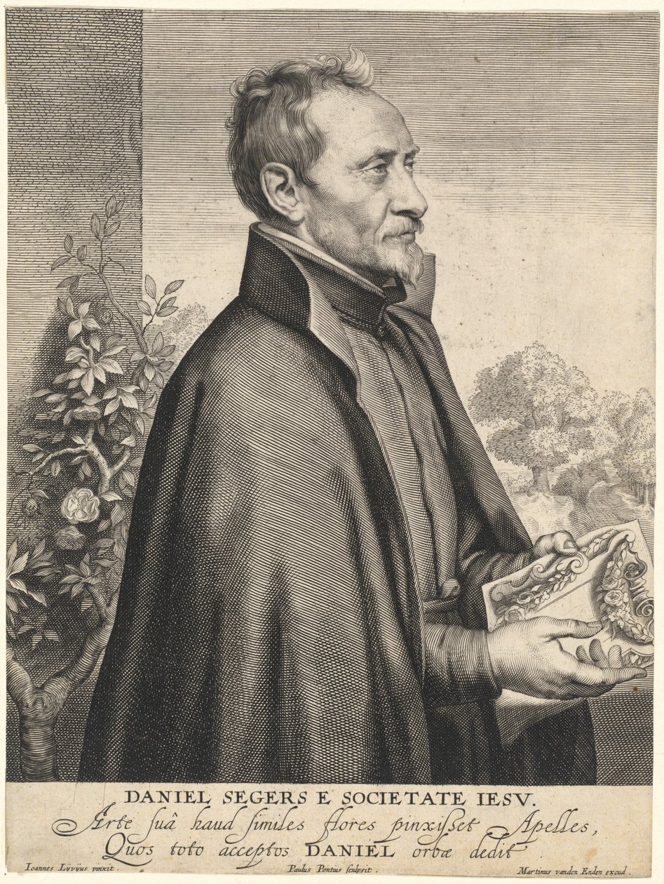 Daniel Segers, jezuitský kněz od Jan Lievens
