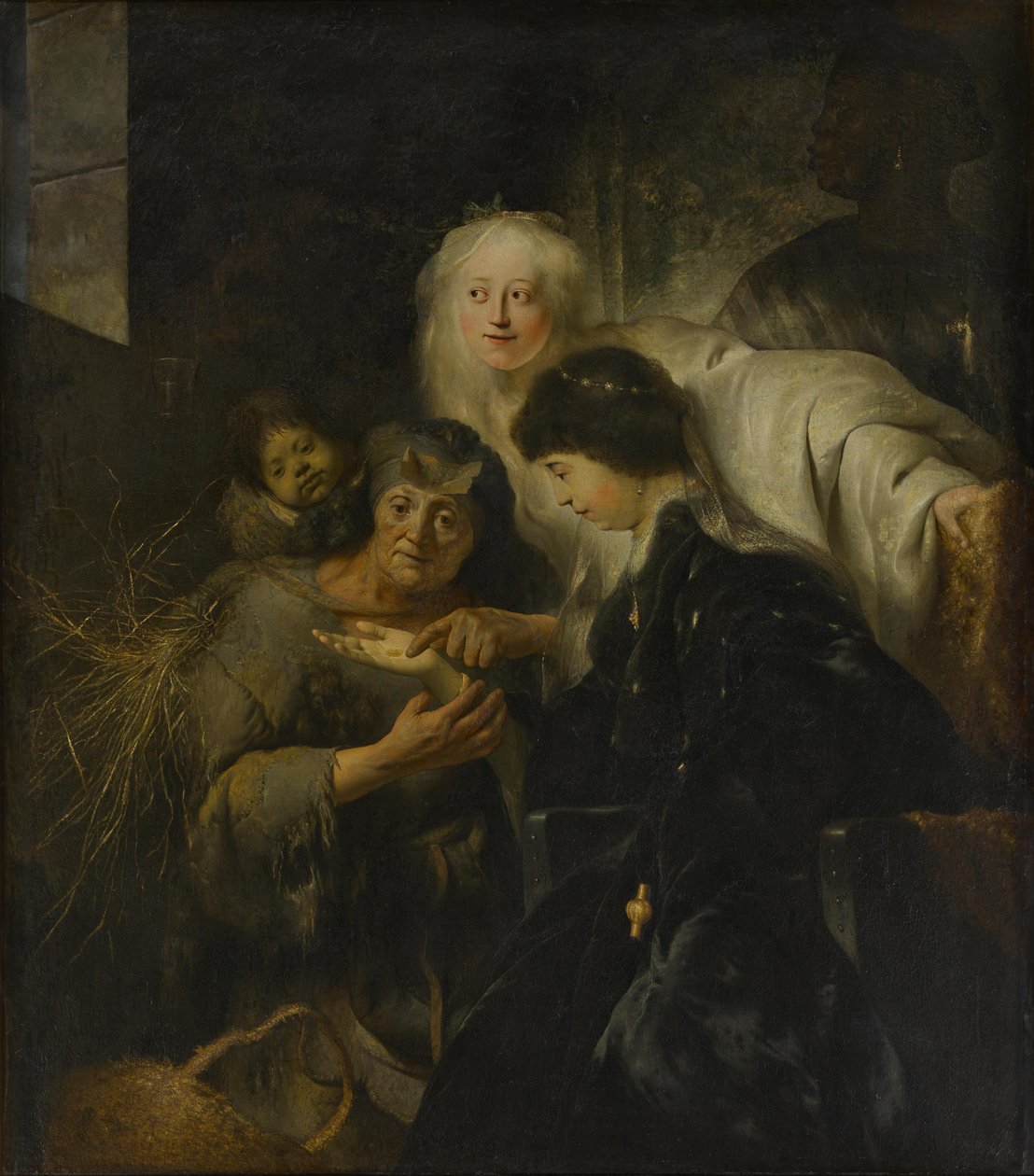Věštkyně od Jan Lievens