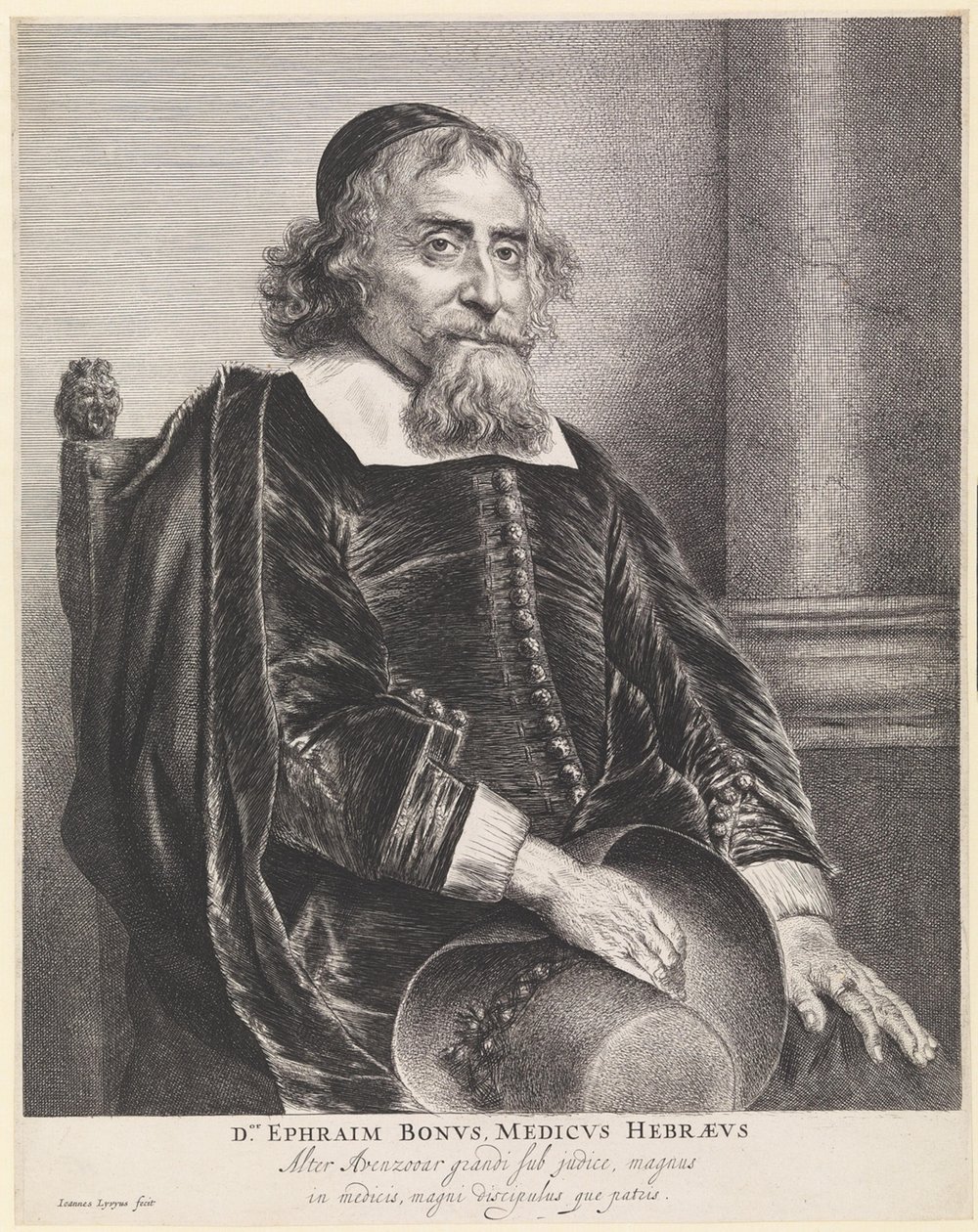 Ephraim Bonetus (1599–1665) od Jan Lievens