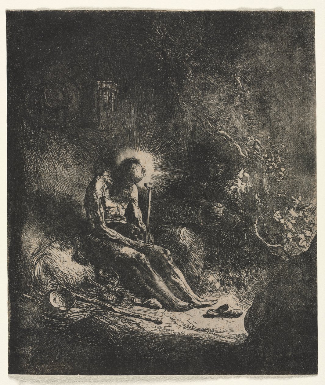Svatý Jeroným od Jan Lievens