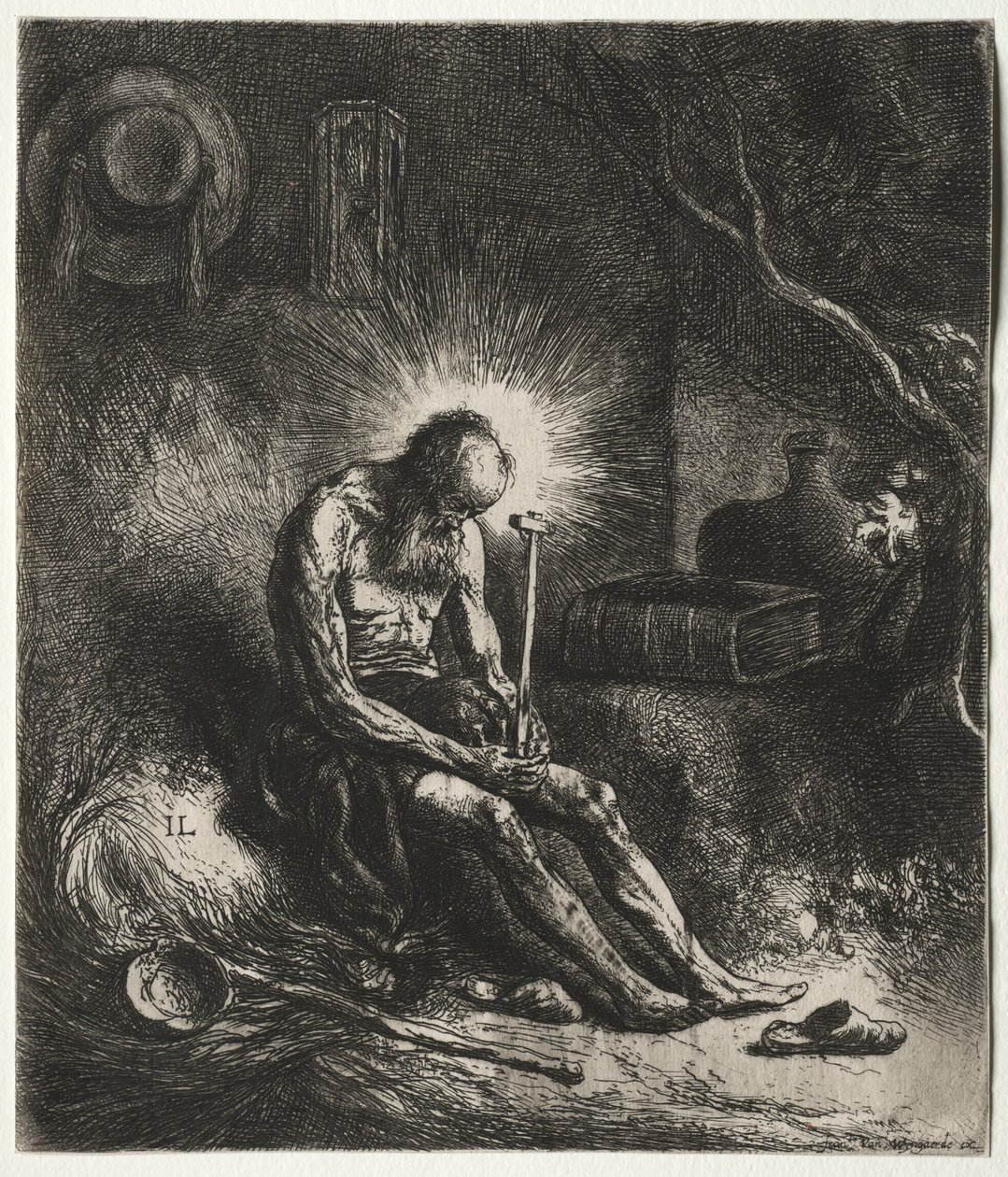 Svatý Jeroným. od Jan Lievens