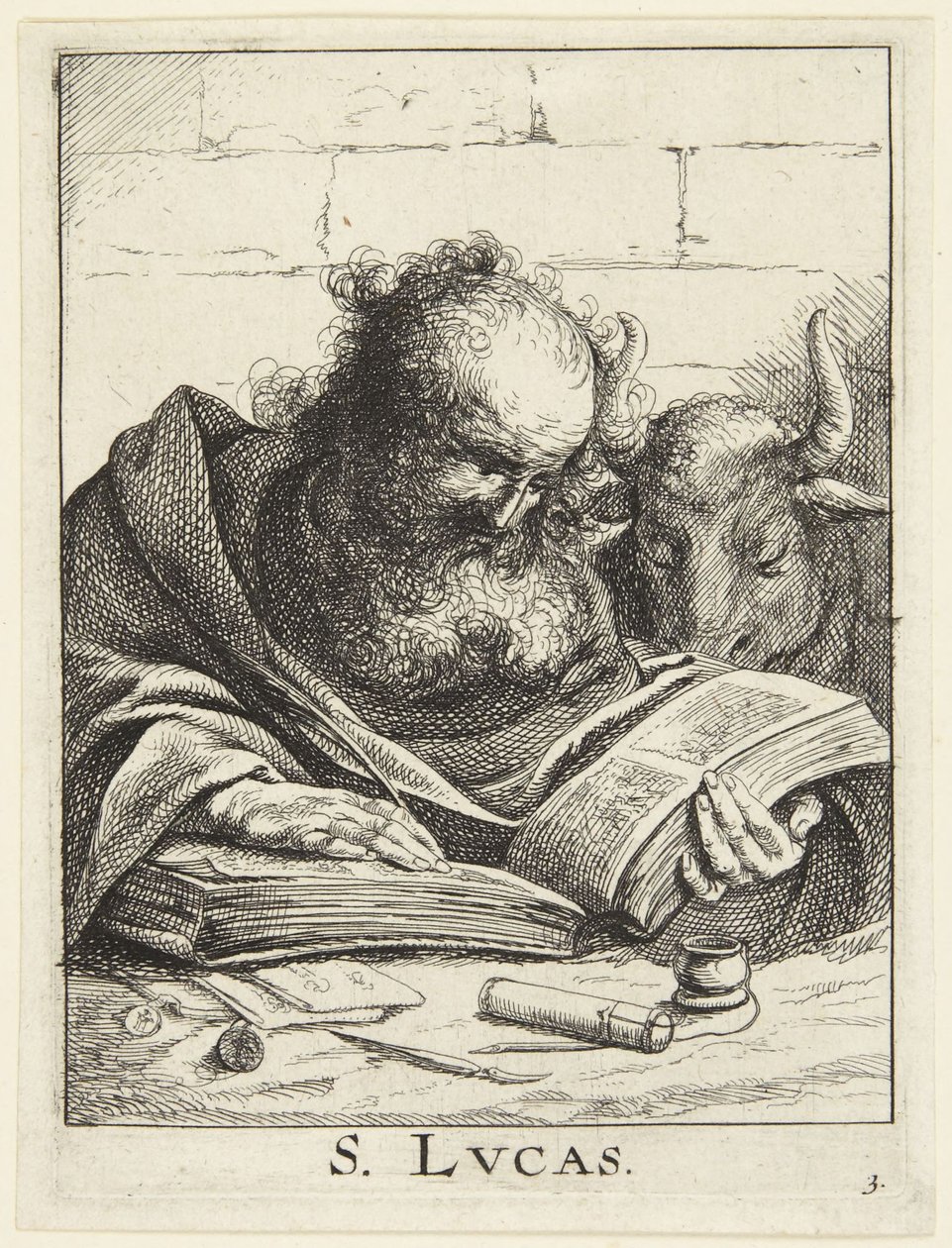 Svatý Lukáš od Jan Lievens