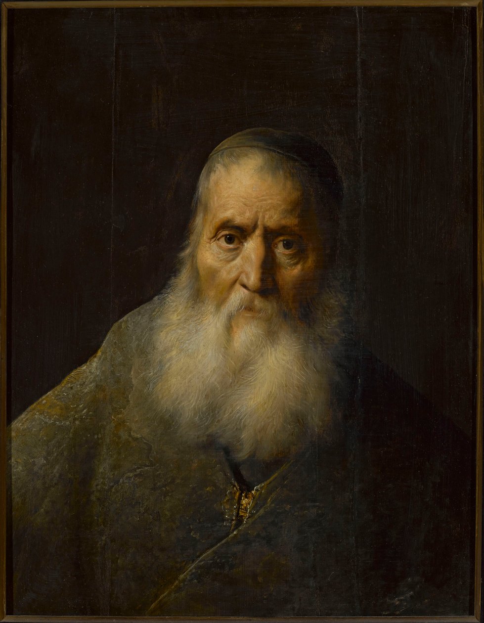 Stařec v čepici od Jan Lievens