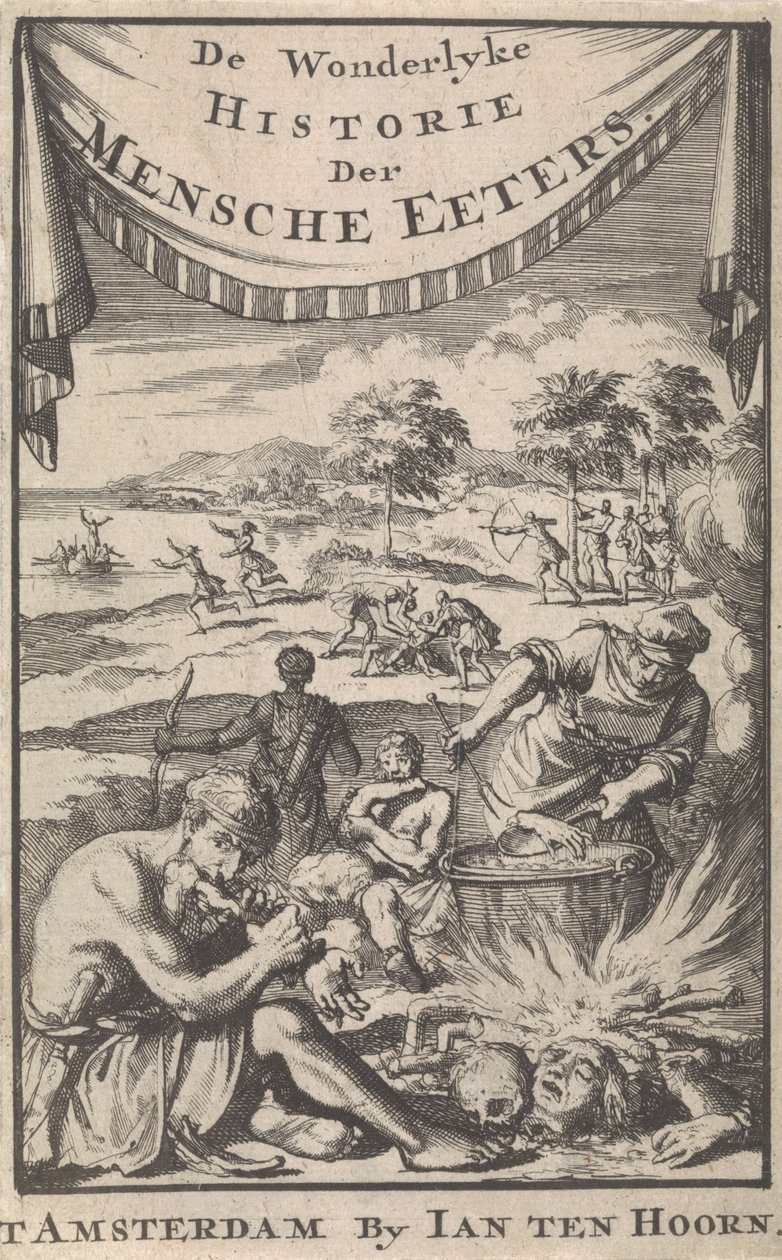 Podivuhodné dějiny lidských jedlíků A. Magyrus, 1696. od Jan Luyken