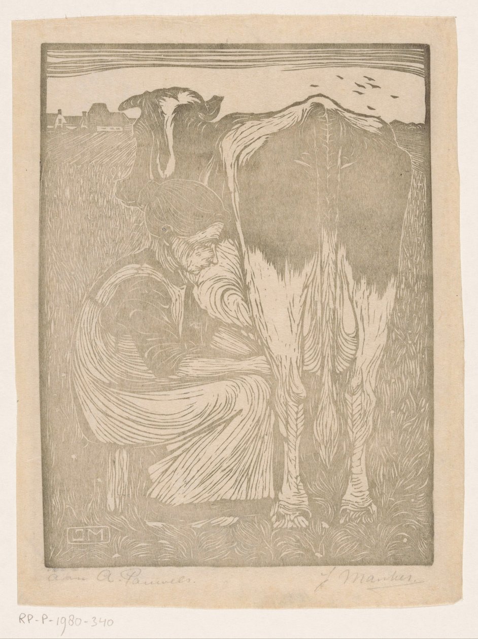 dojička od Jan Mankes (signed by artist)