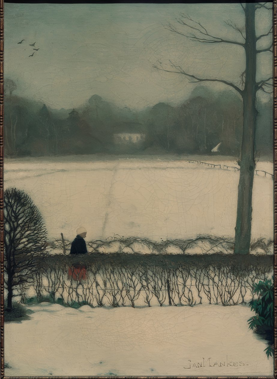 Pohled ze studia v Eerbeek od Jan Mankes