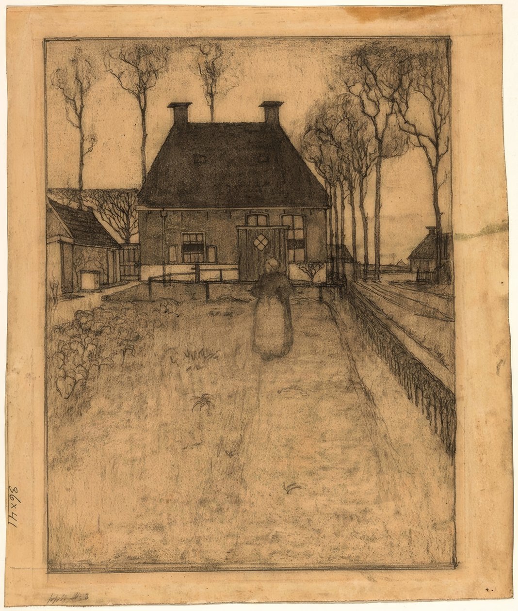 Elternhaus v Knijpe od Jan Mankes