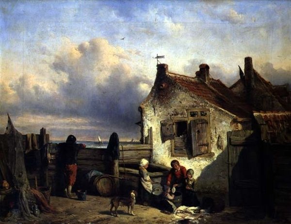 Třídění úlovku od Jan Mari Henri Ten Kate