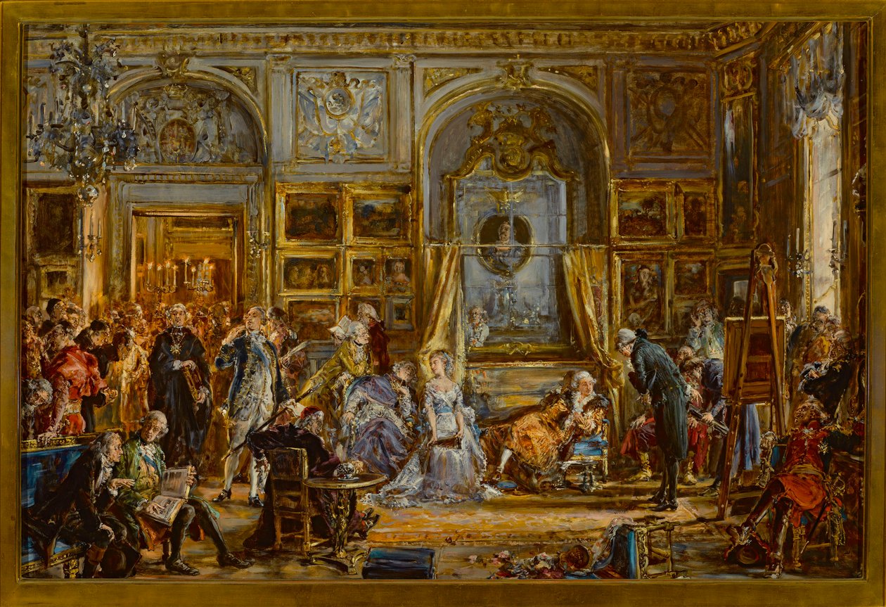 Ústava 3. května. Čtyřletý sejm. Komise pro vzdělávání. Dělení. Roku 1795 od Jan Matejko