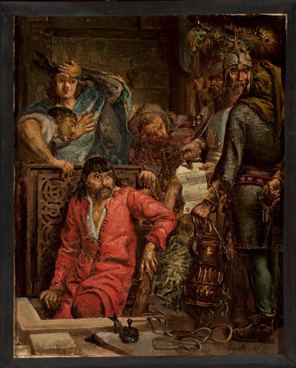 Maćko Borkowic od Jan Matejko