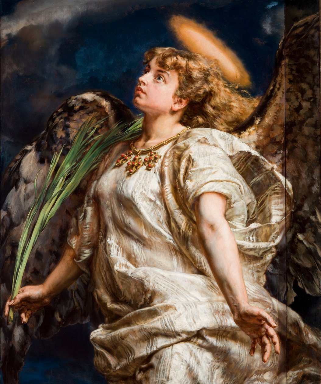 Píseň - Studie k obrazu Johanka z Arku od Jan Matejko