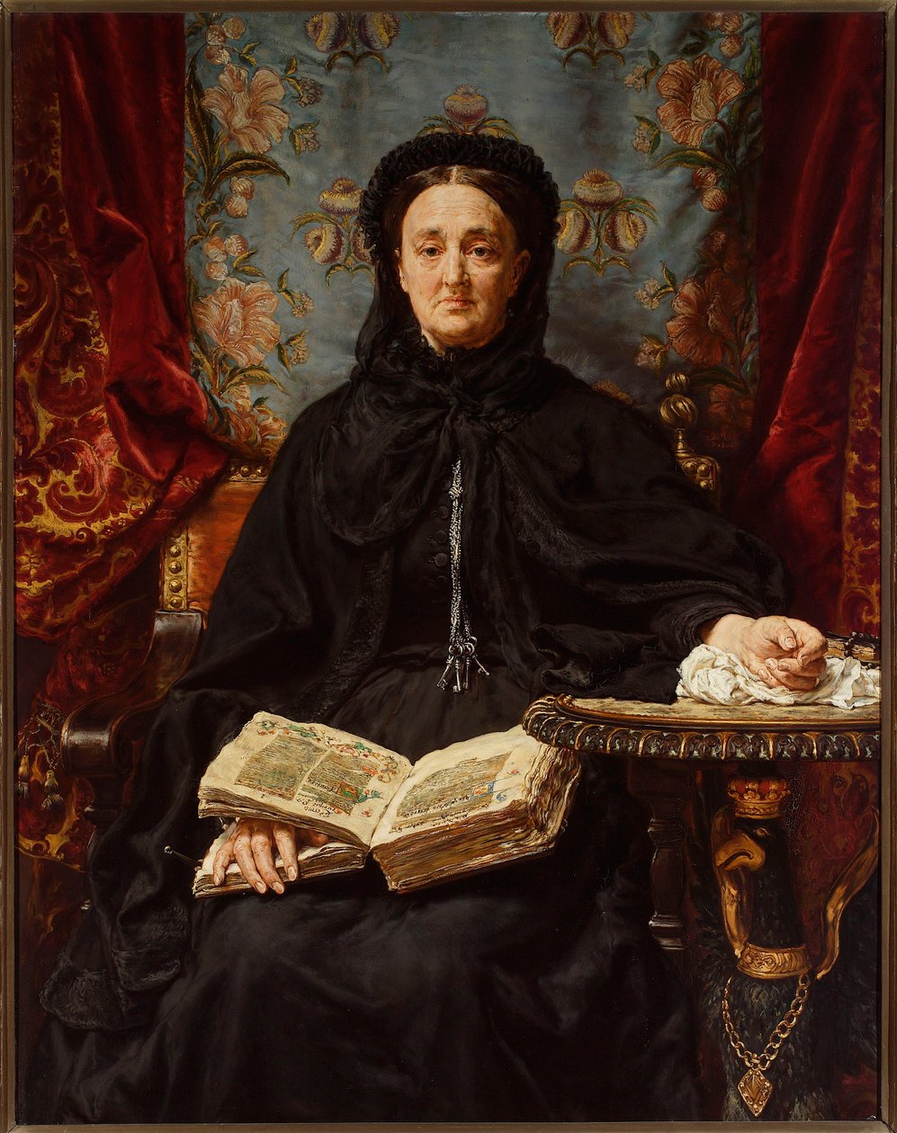 Portrét Katarzyny z Branickich Potocké (1825–1907), manželky Adama od Jan Matejko