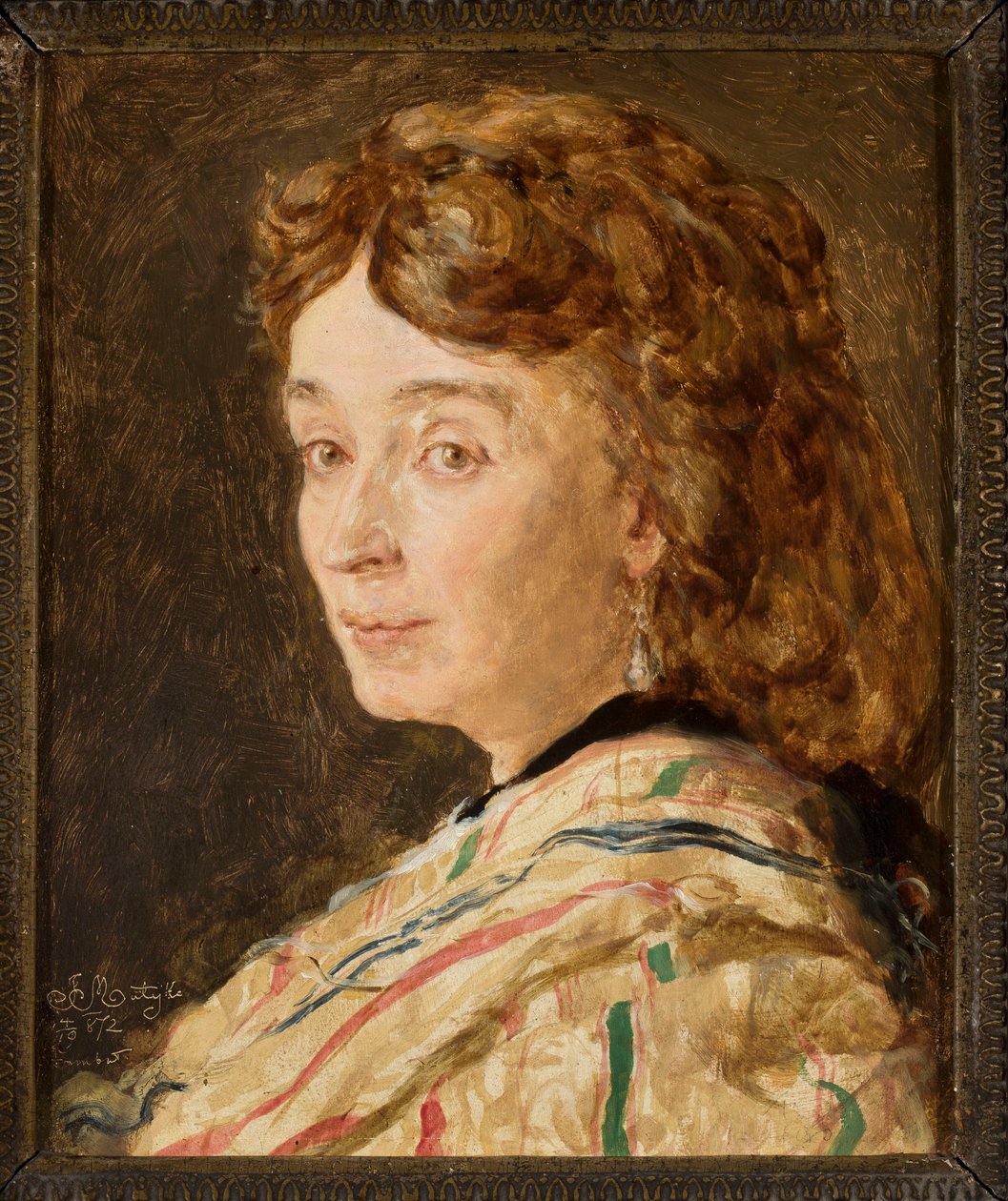Portrét Ludwiky Gropplerowé od Jan Matejko