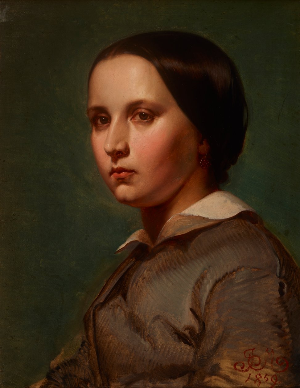 Portrét Marie Matejkové od Jan Matejko