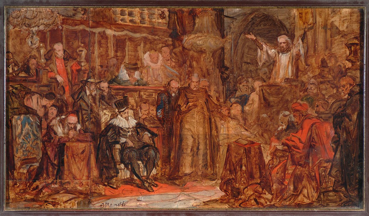 Náčrt k „Skargově kázání“ od Jan Matejko
