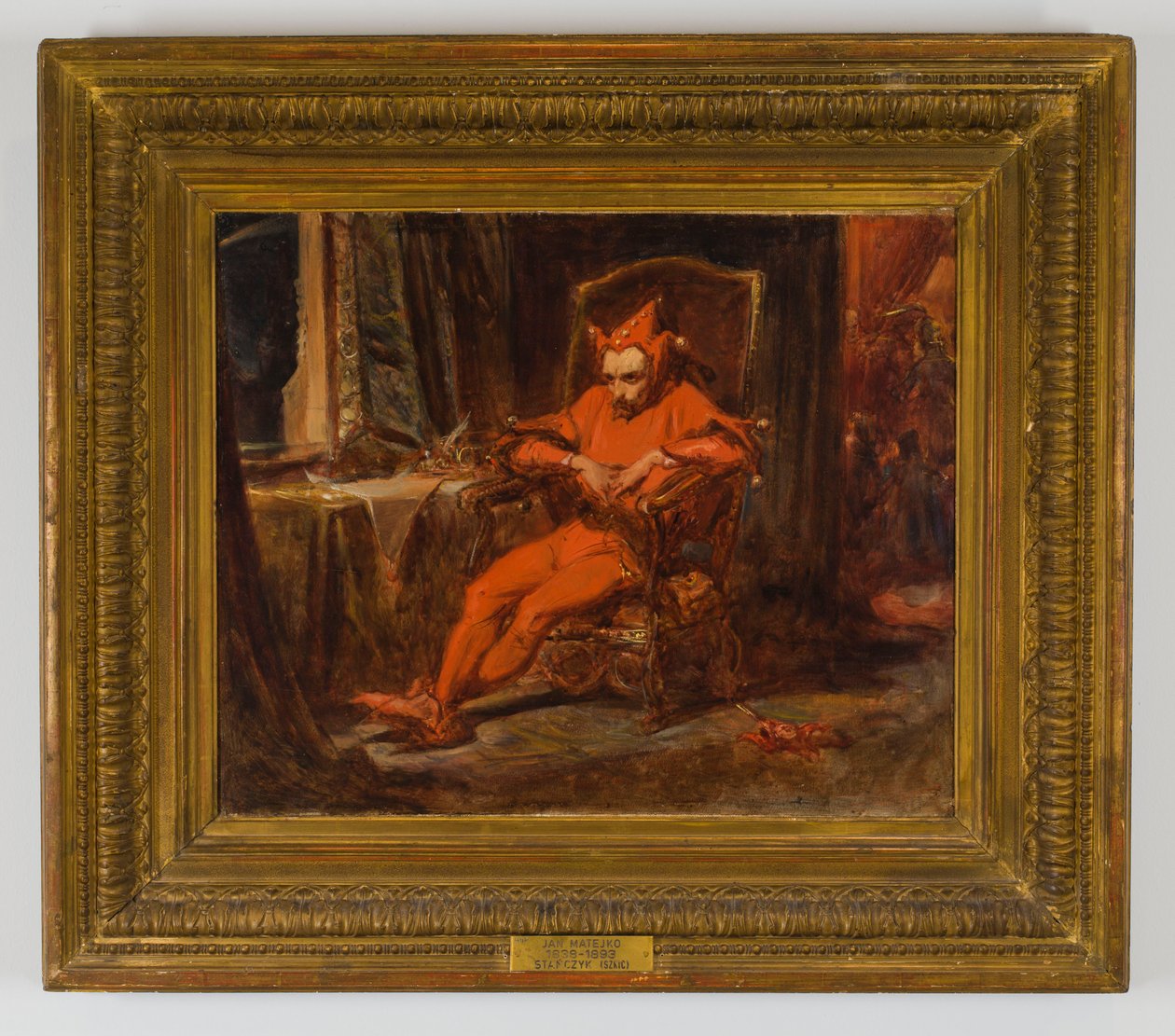 Skica ke "Stańczykovi" od Jan Matejko