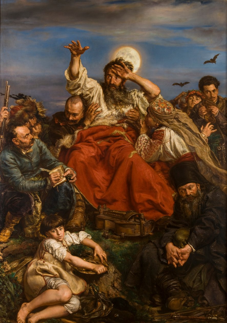 Wernyhora od Jan Matejko