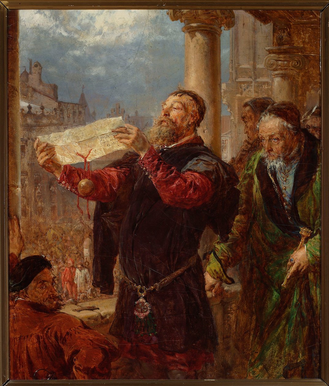 Rozsudek nad Matejkem od Jan Matejko