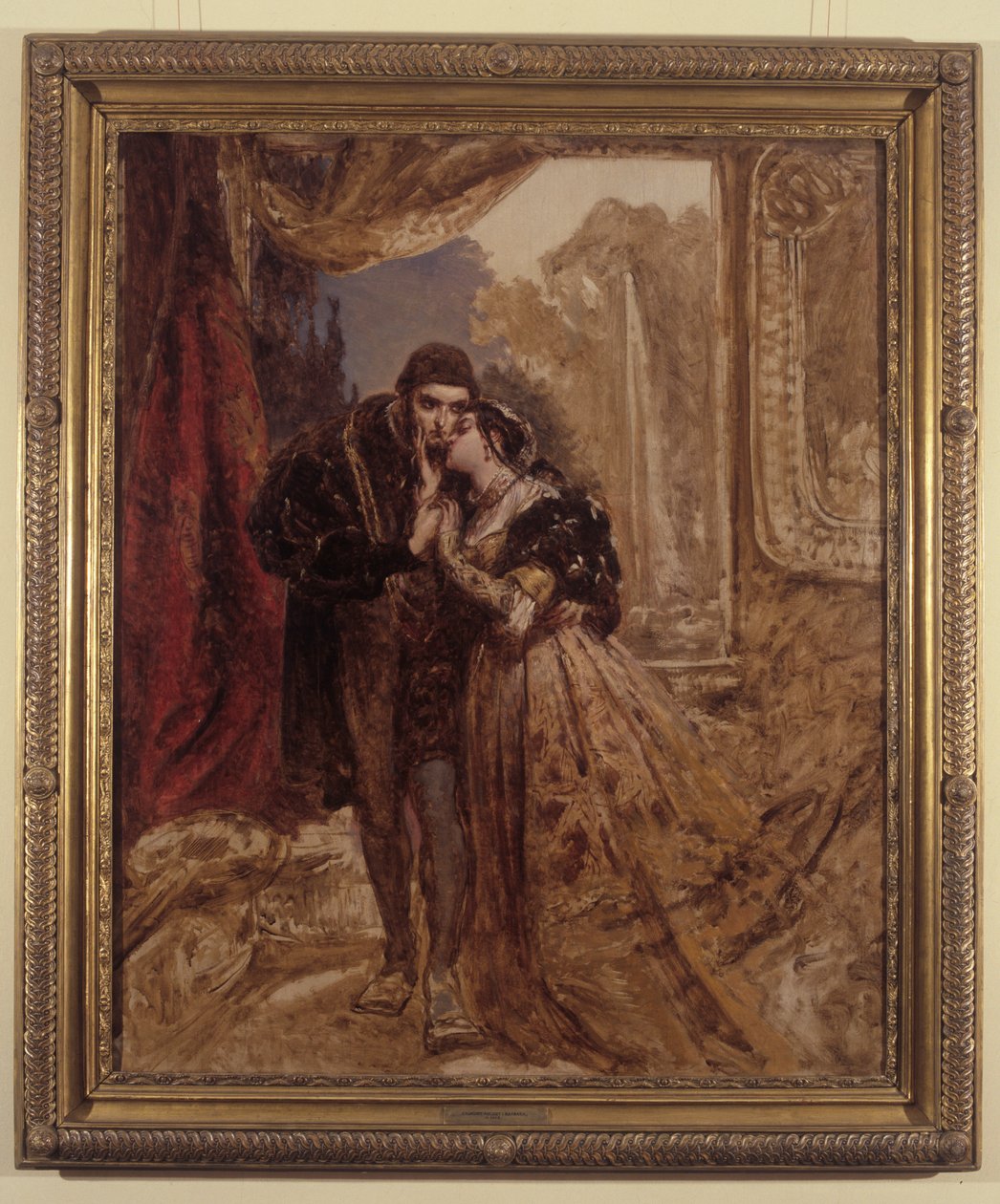 Zikmund August a Barbora Radziwiłłová od Jan Matejko