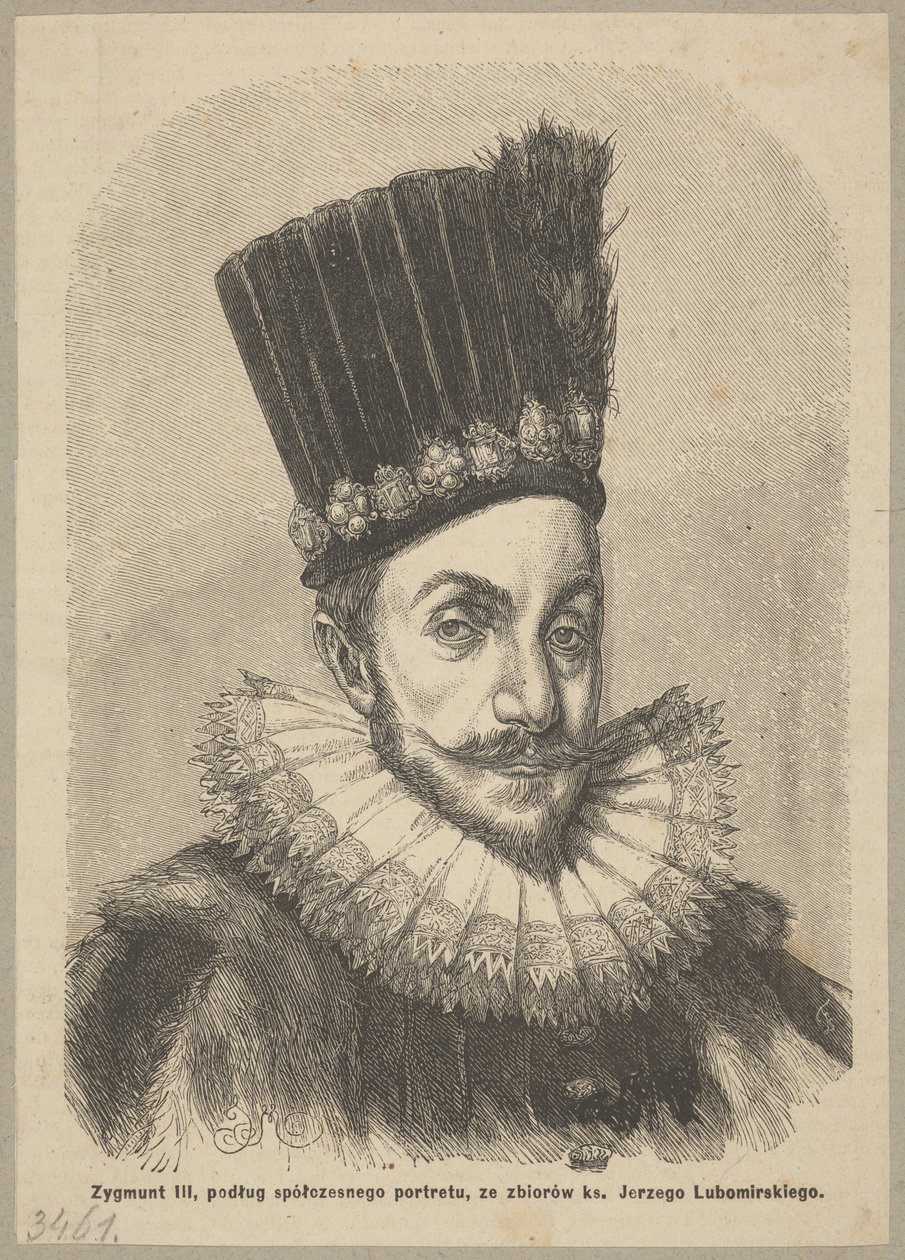 Zikmund III. Vasa (1566-1632), polský král a litevský velkokníže v letech 1587-1632 od Jan Matejko