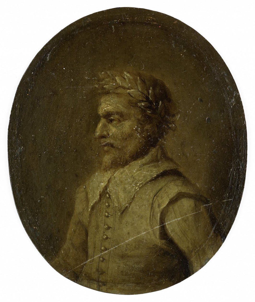 Portrét Mattheus de Casteleyn, kněz a rétorika v Oudenaarde od Jan Maurits Quinkhard