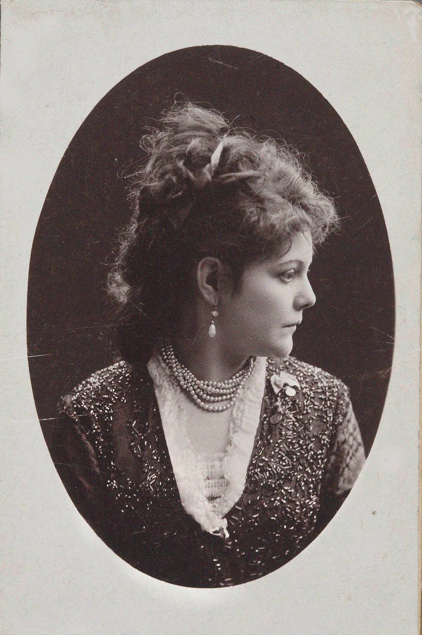 Portrét pianistky a skladatelky Sophie Menterové 1846-1918, 1893. od Jan Mieczkowski