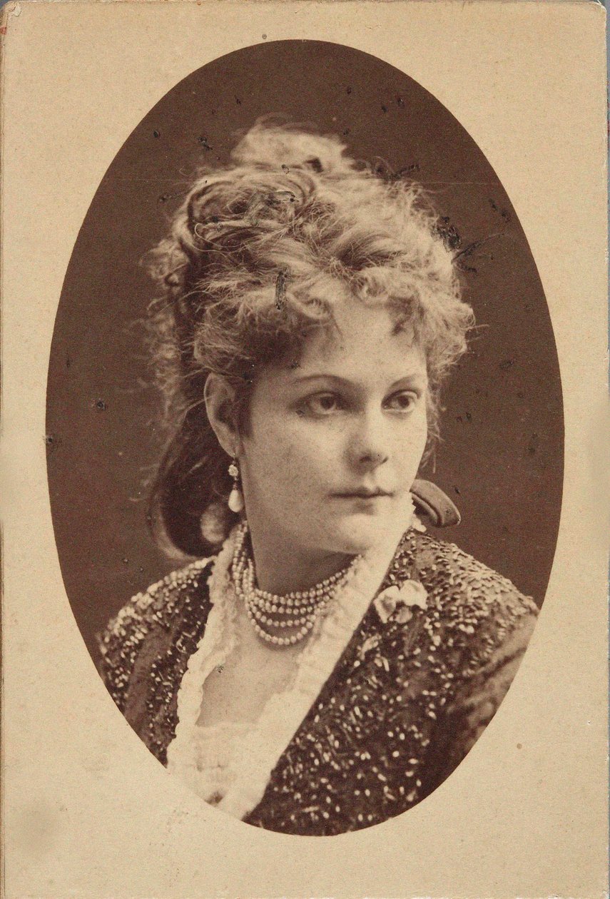 Portrét pianistky a skladatelky Sophie Menterové 1846-1918, 1893. od Jan Mieczkowski