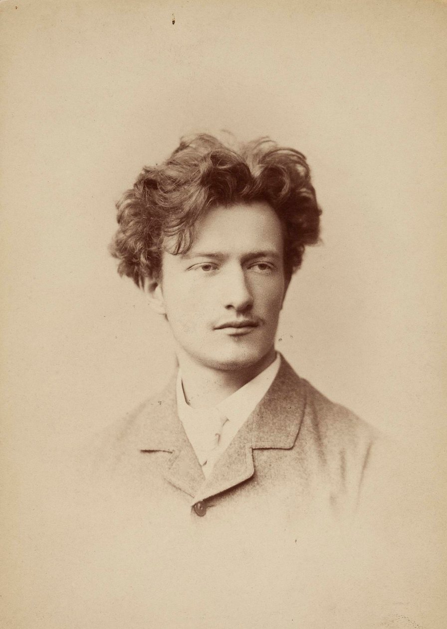 Portrét skladatele Ignacyho Jana Paderewského 1860-1941, ca. 1883. od Jan Mieczkowski