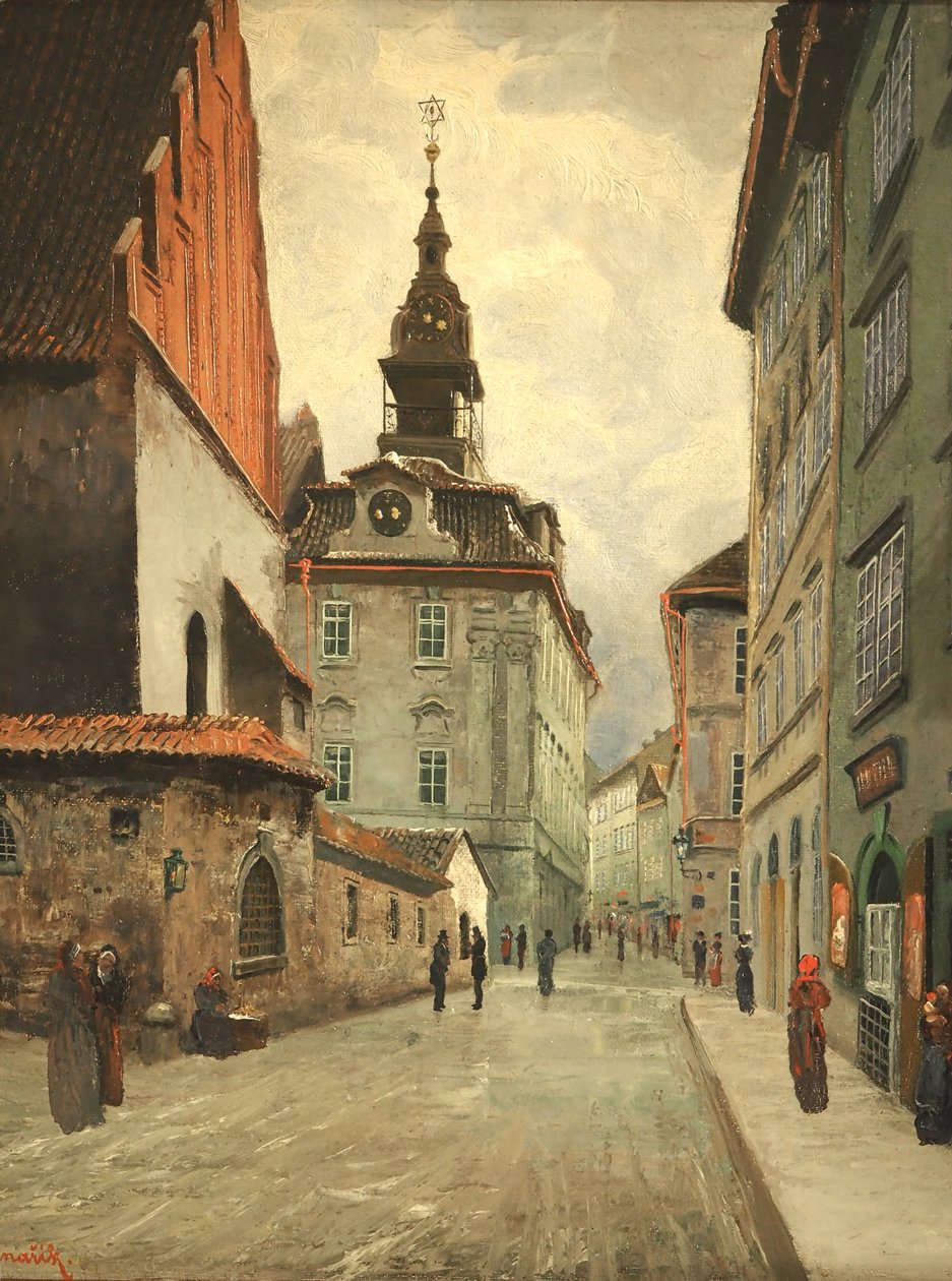 Staronová synagoga a Židovská radnice, Praha od Jan Minarik
