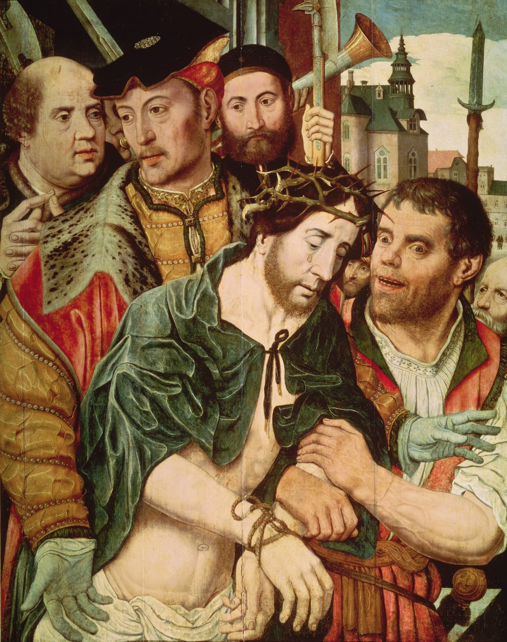 Hle, muž, 1520 od Jan Mostaert