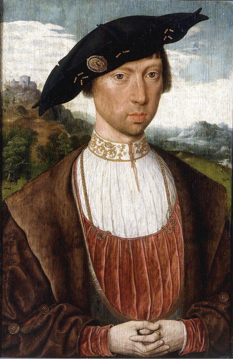 Portrét Joosta van Bronckhorsta od Jan Mostaert