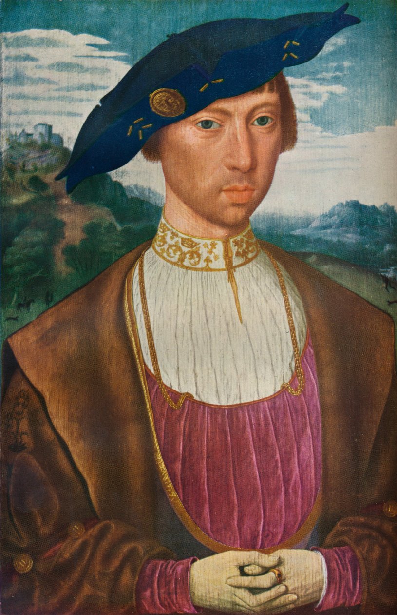 Portrét Joosta van Bronckhorsta, c1520 od Jan Mostaert