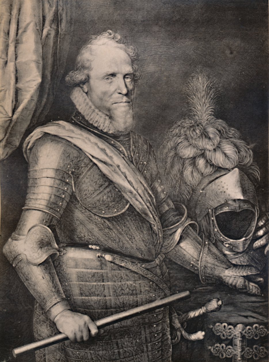 Maurice z Nassau, princ Oranžský, počátek 17. století 1894 od Jan Muller