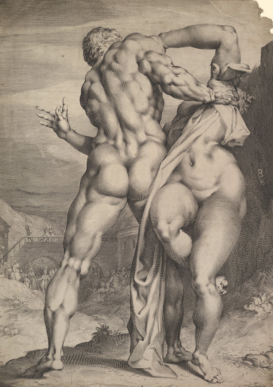 Znásilnění sabinských žen, ca. 1627. od Jan Muller