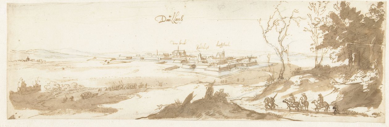 Pohled na Doullens od Jan Peeters (I)