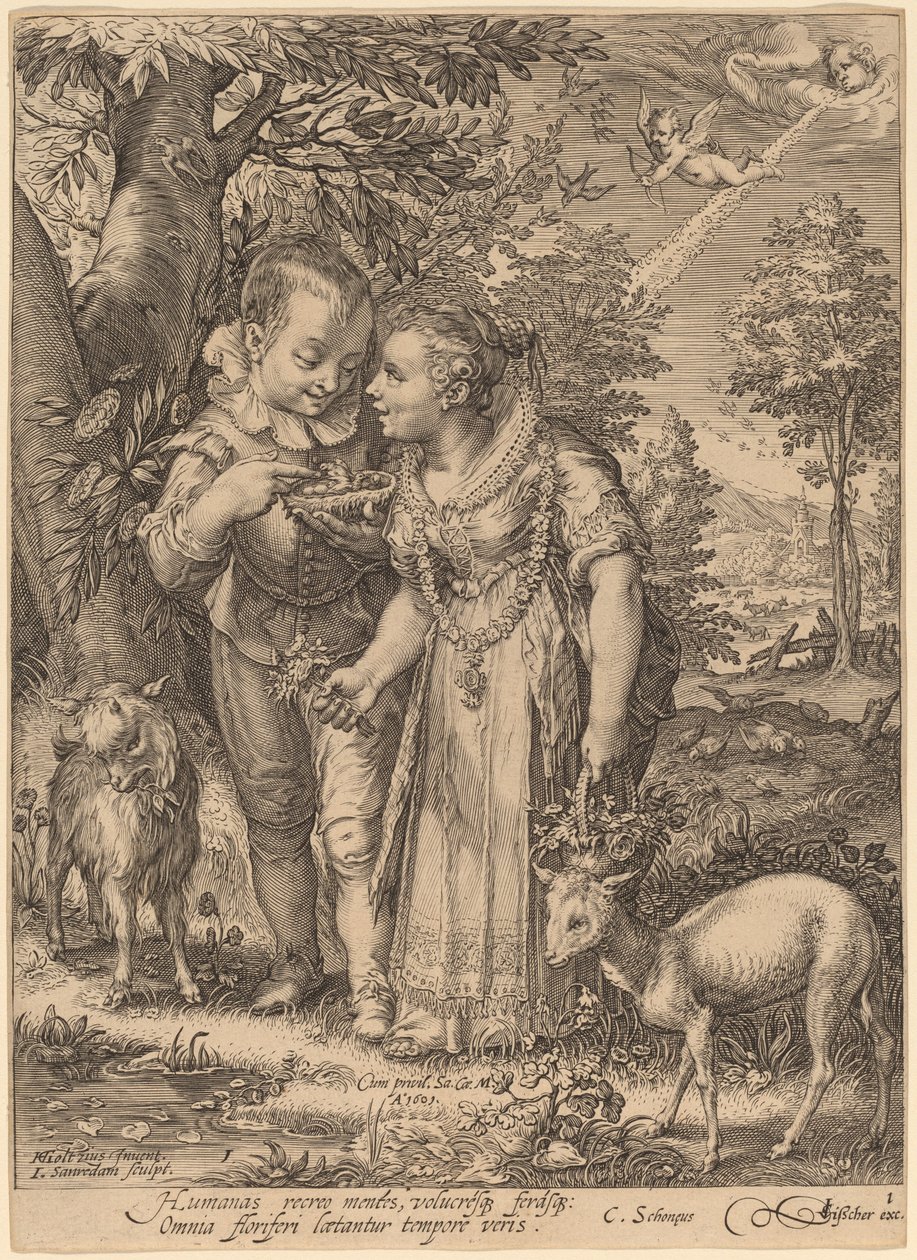 Jaro od Jan Pietersz Saenredam after Hendrik Goltzius
