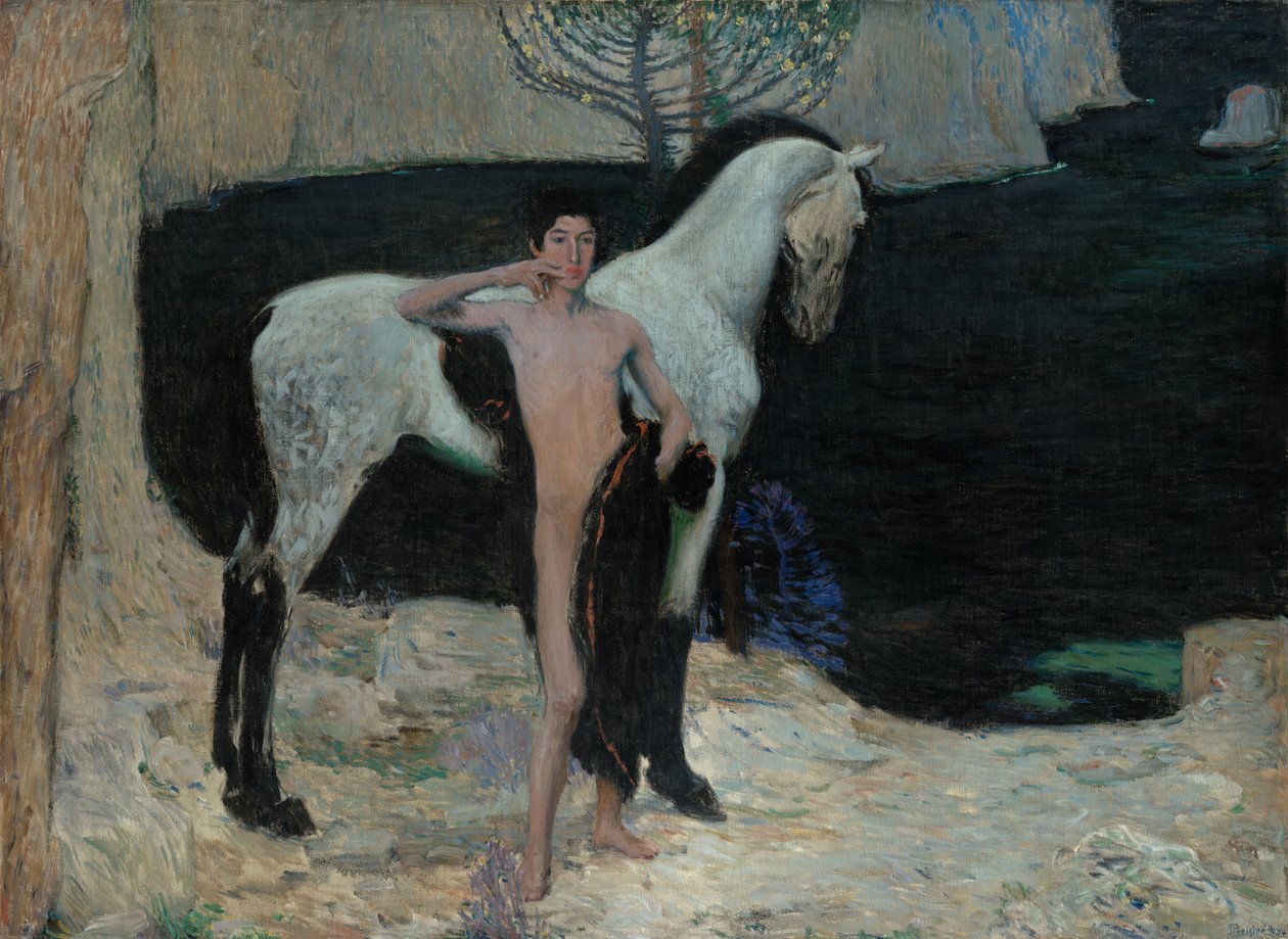 Černé jezero, 1904 od Jan Preisler