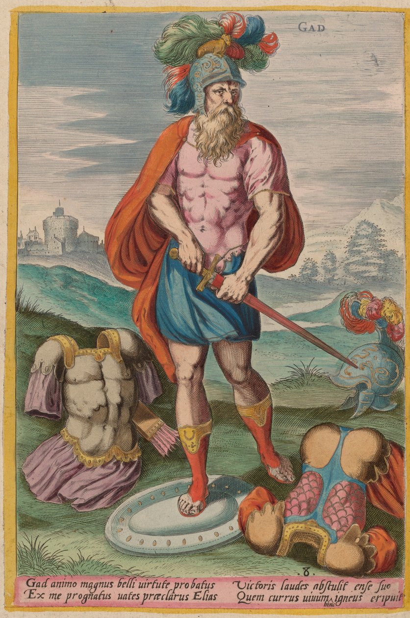 Gad od Jan Sadeler I after Crispen van den Broecke