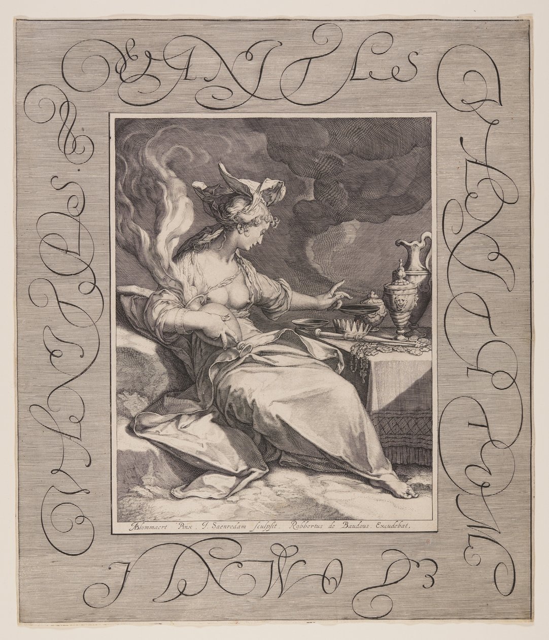 Vanitas Vanitatum et Omnia Vanitas od Jan Saenredam
