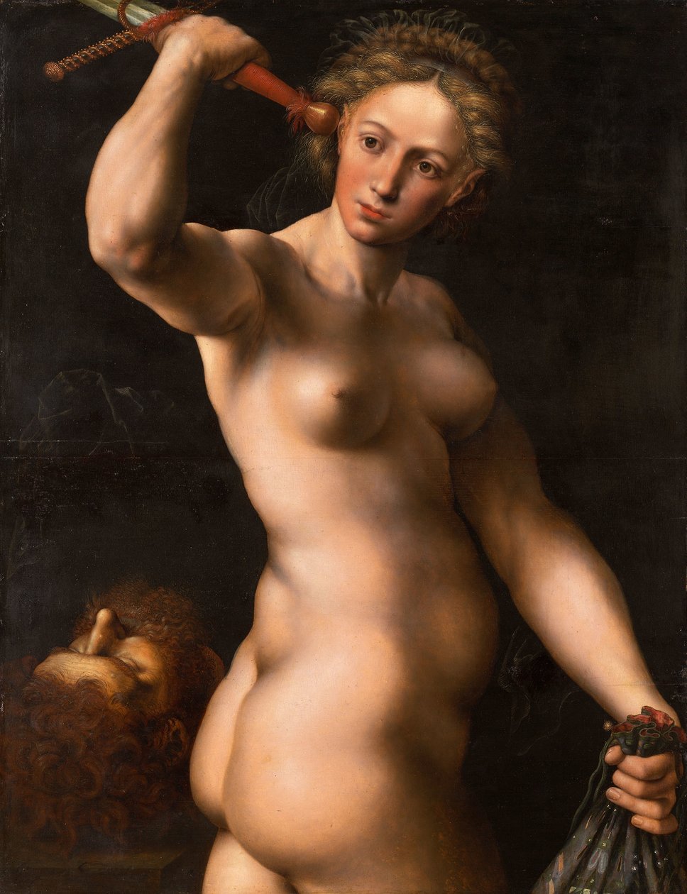 Judita, asi 1540 (olej na desce) od Jan Sanders van Hemessen