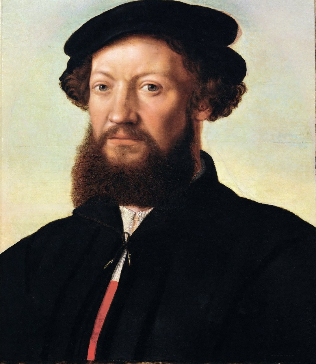 Portrét muže - Jan Sanders van Hemessen (asi 1500-asi 1566). Olej na dřevě, cca 1555. Rozměr : 47x39 cm. Uměleckohistorické muzeum, Vienne od Jan Sanders van Hemessen