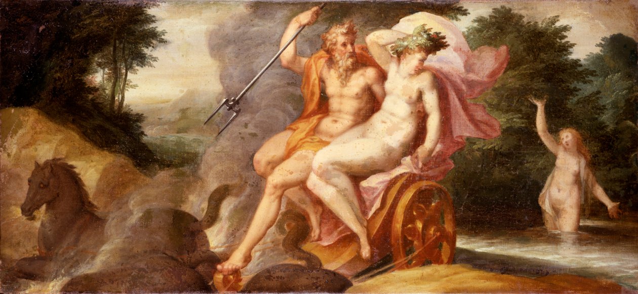 Znásilnění Proserpiny (Ratto di Proserpina), Jan Soens, známý také jako Flamish, konec 16. století od Jan Soens