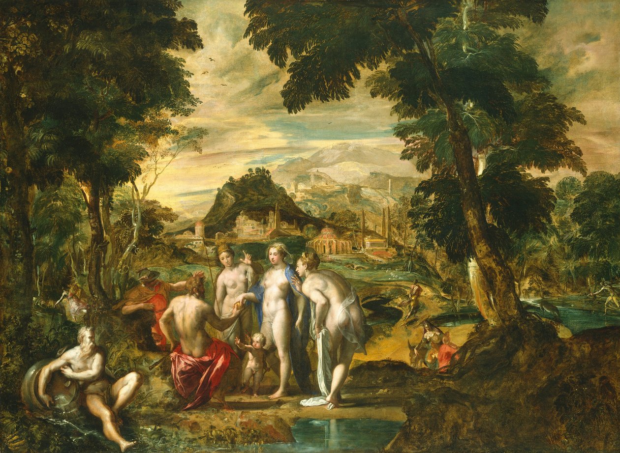 Soud v Paříži, konec 16. století. od Jan Soens