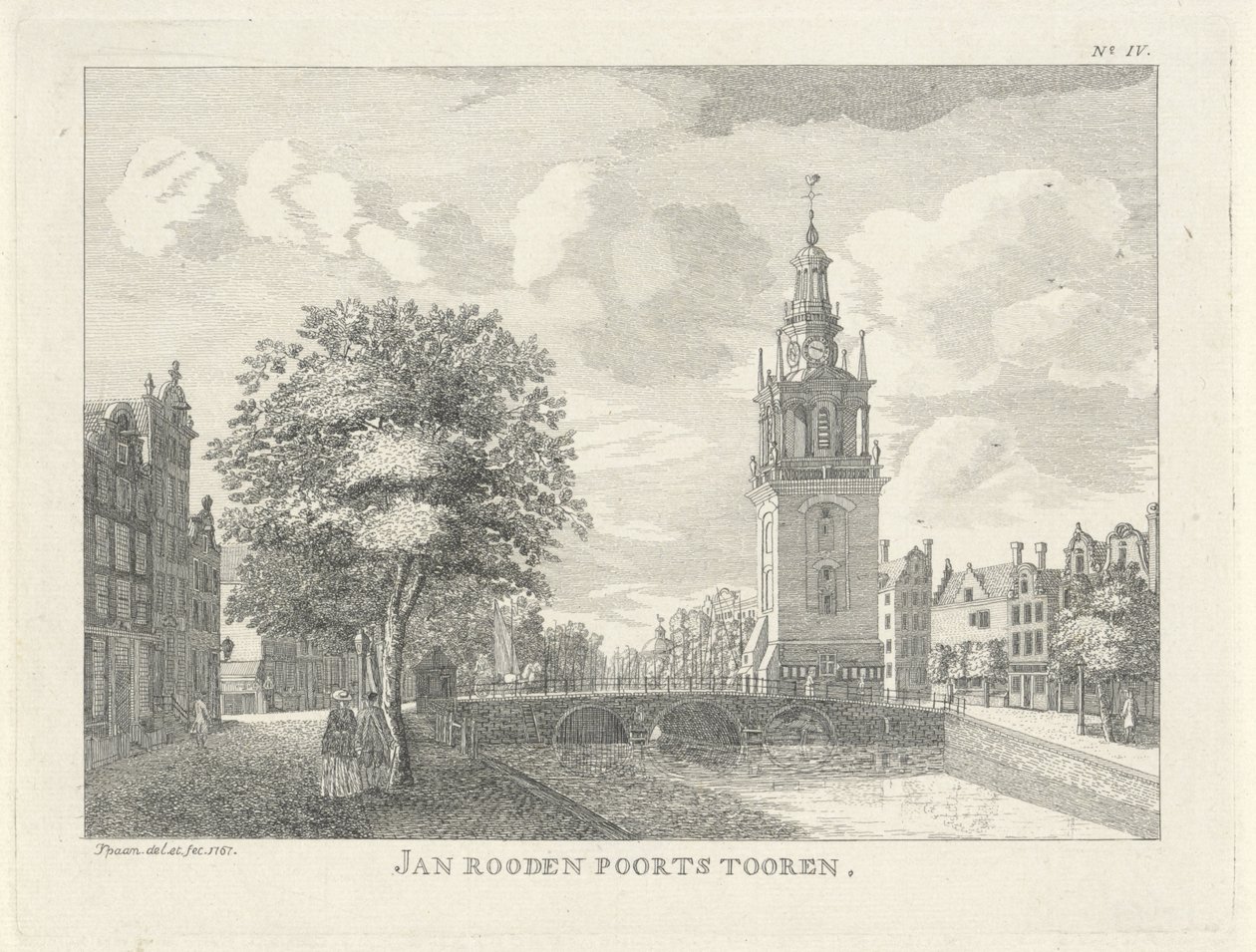 Jan Roodenpoortstoren v Amsterdamu Jan Rooden Poorts Tooren (titul na objektu) od Jan Spaan