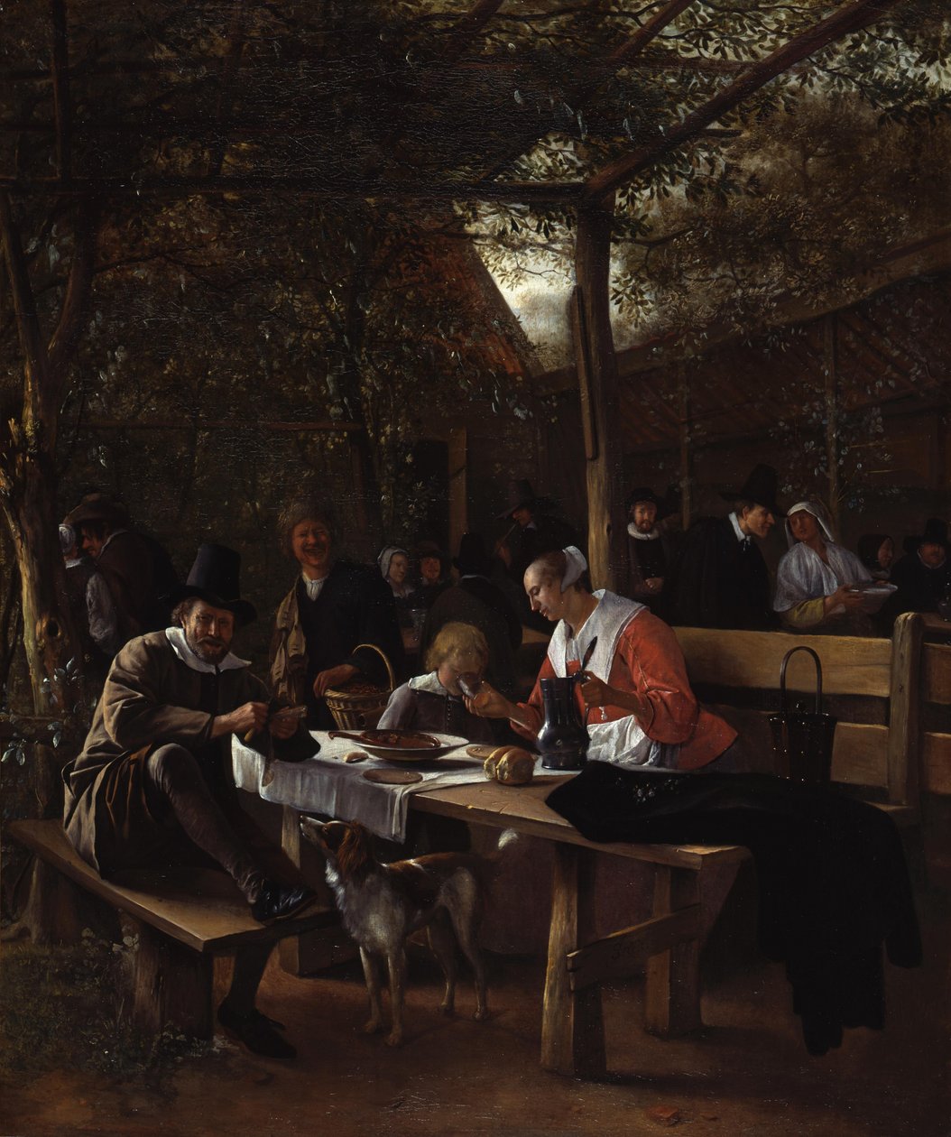 Zahrada hostince od Jan Steen