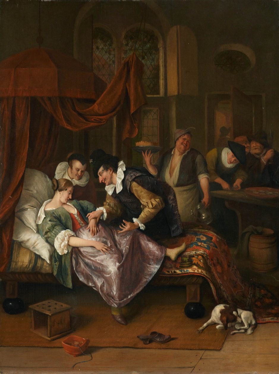 Návštěva_lékaře od Jan Steen